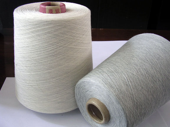 polyester cotton carded yarn